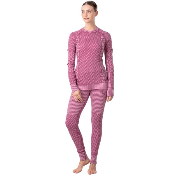 T-shirt thermique KARI TRAA SMEKKER LS PLUM