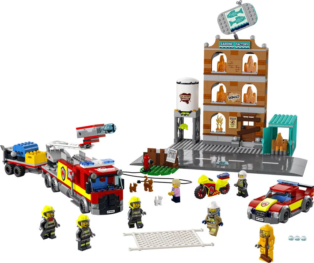 LEGO®CITY 60321 -LA BRIGADE DES POMPIERS