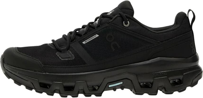 ON Running Cloudrock Low WP Wandelschoen Dames waterdichte lage wandelschoenen Black