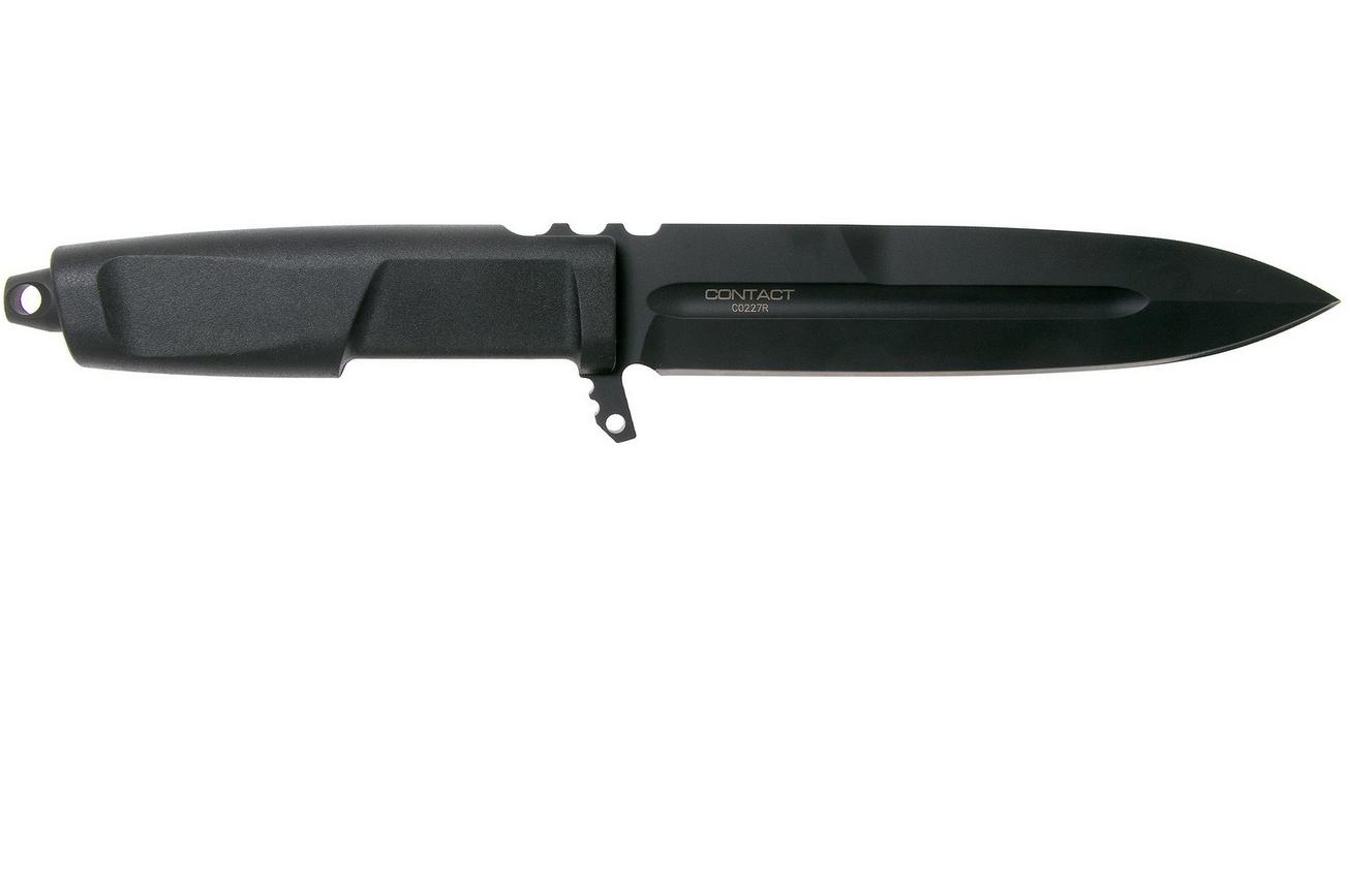 Extrema Ratio Contact, Black Black 04.1000.0215/BLK vaststaand mes