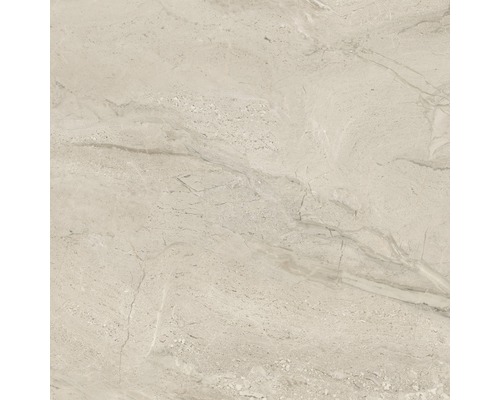 Porseleinen wand- en vloertegel Sicilia 60 x 60 x 0,9 cm Avorio gepolijst beige