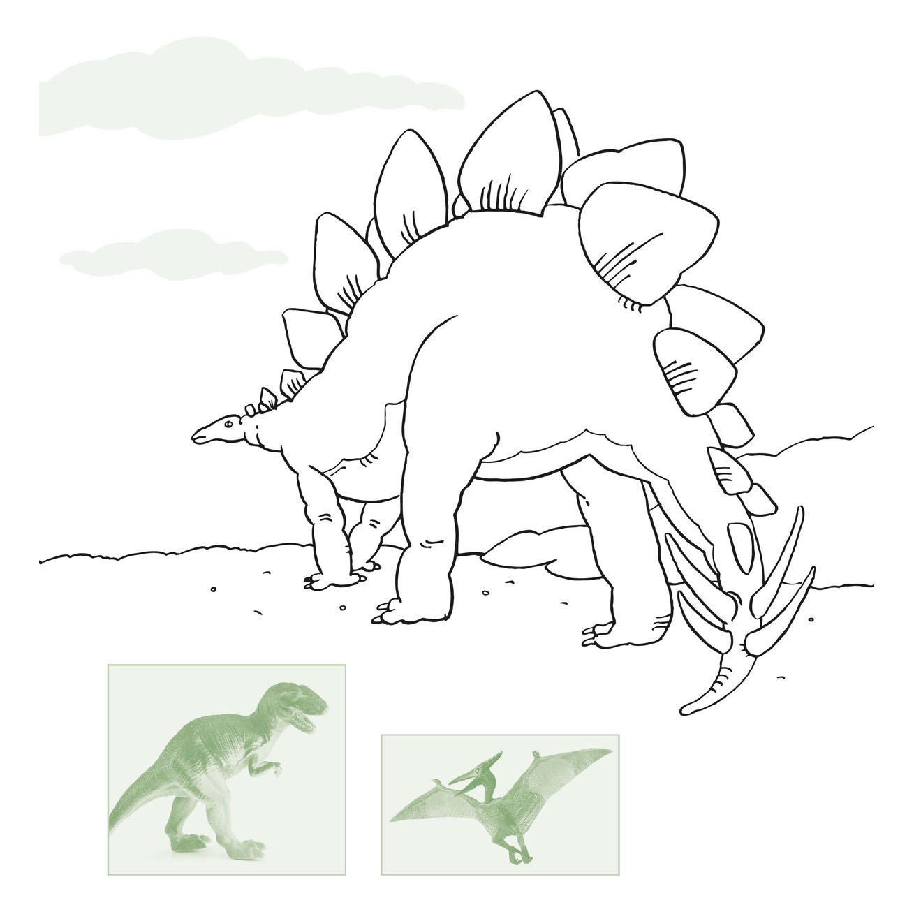 Dino Sticker Parade