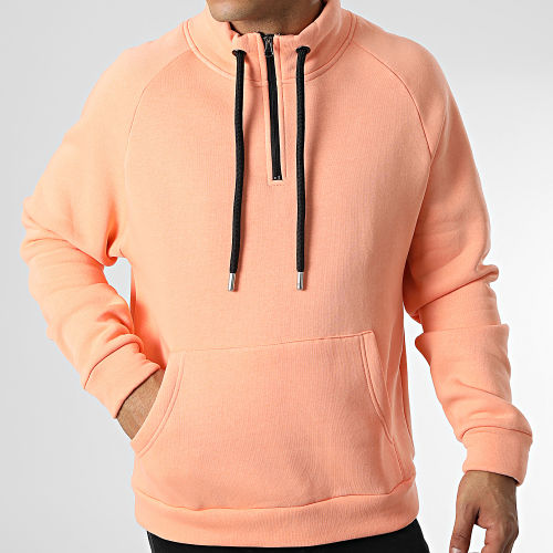 Sweat Col Zippé KL-2101 Corail