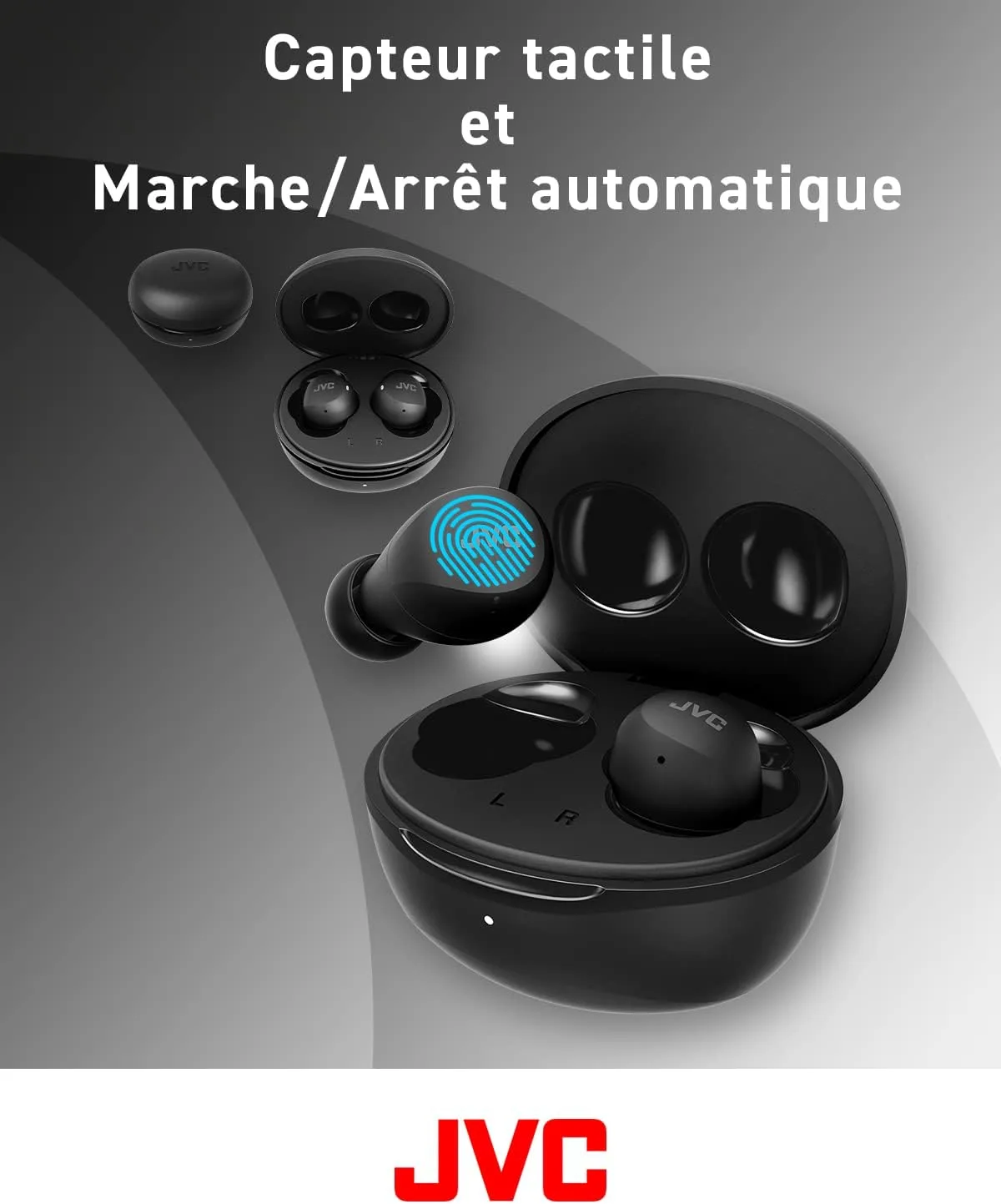 JVC HA-A6T Noir Écouteurs True Wireless