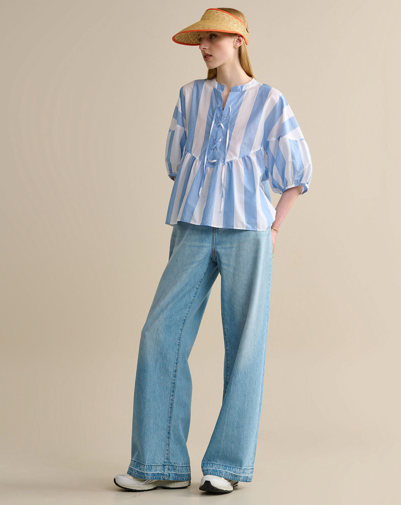 Bellerose Blouse Agadir bleu/blanc