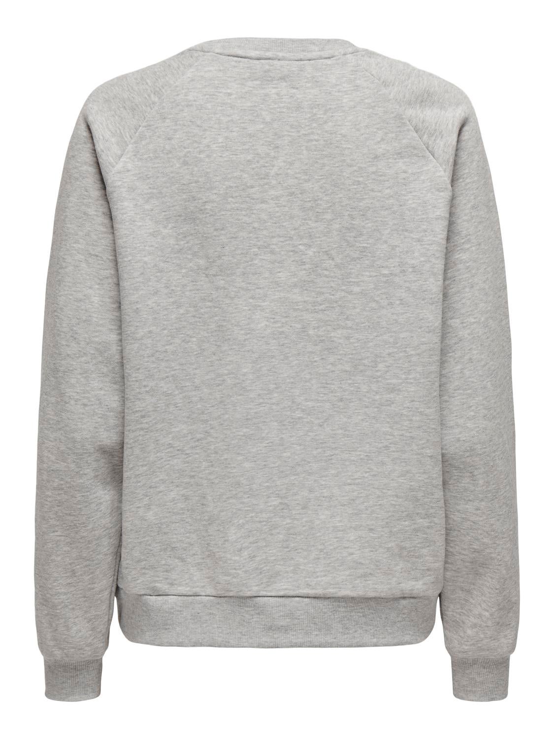 ONLBERTIE Sweatshirt Light Grey Melange