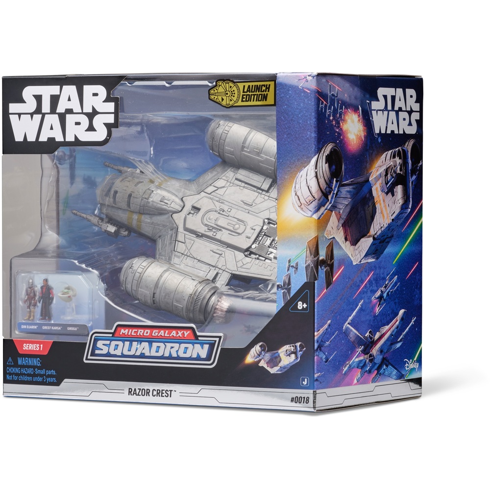 Star Wars Micro Galaxy Squadron 23cm Raumschiffklasse Razor Crest