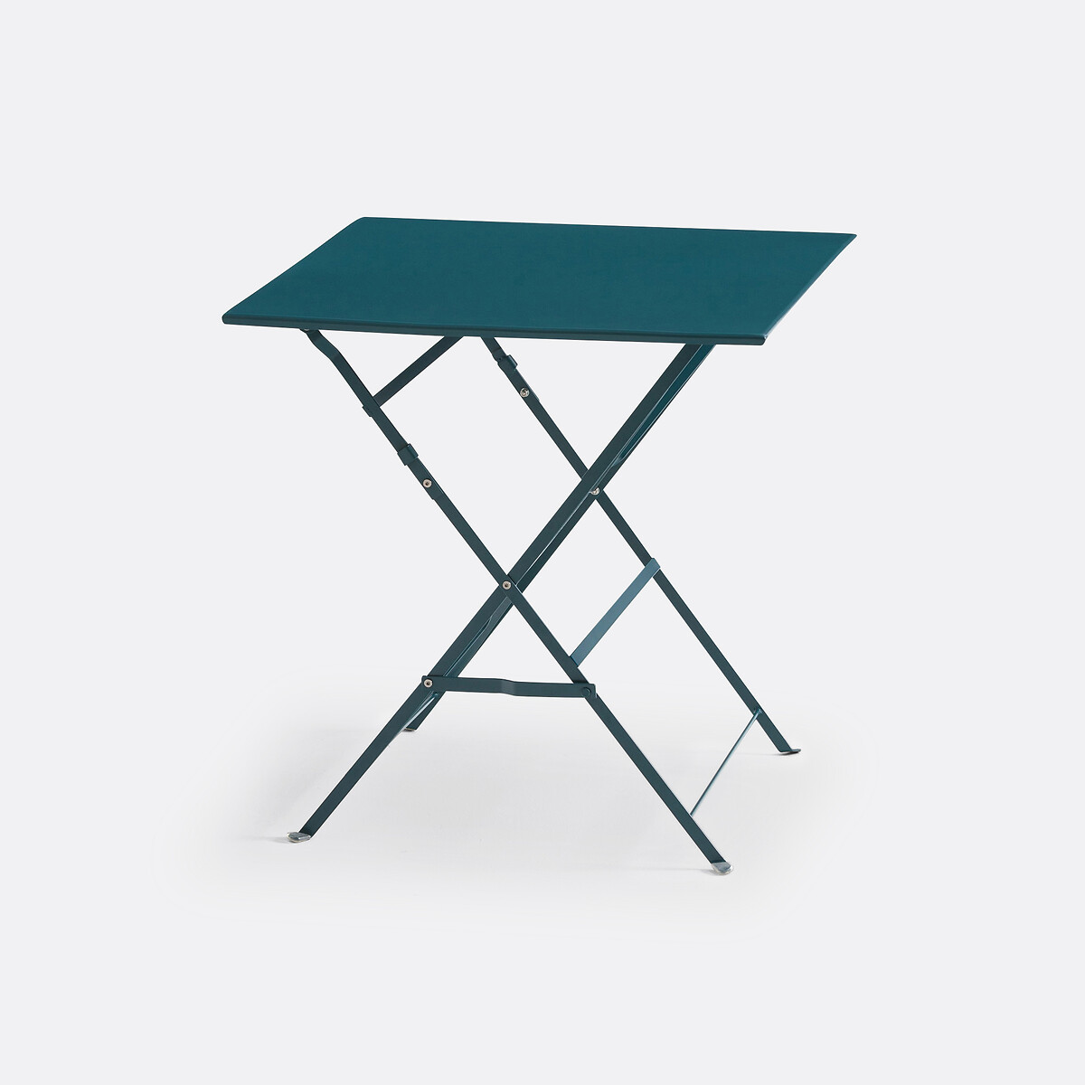 LA REDOUTE INTERIEURS<br>Mesa quadrada dobrável em metal, Ozevan