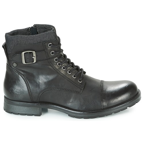 Jack & Jones - ALBANY LEATHER - Noir