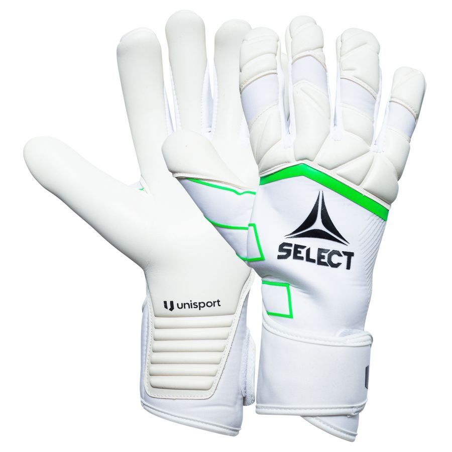 Select X Unisport Gants de Gardien 90 Flexi Pro v24 - Blanc