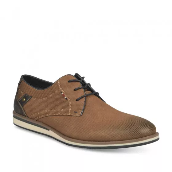 Baskets MARRON DENIM SIDE