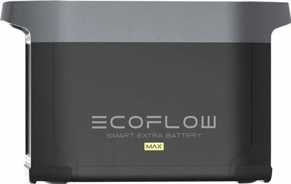 EcoFlow Delta 2 Max - Transportabel strømstations ekstra batteri - smart - litiumjernfosfat - 2048 Wh - output-stikforbindelser: 1