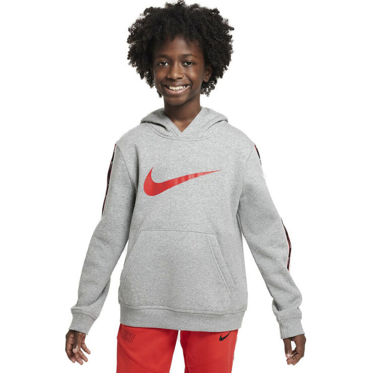 Nike Sportswear Repeat Fleece Haettetroje Grå