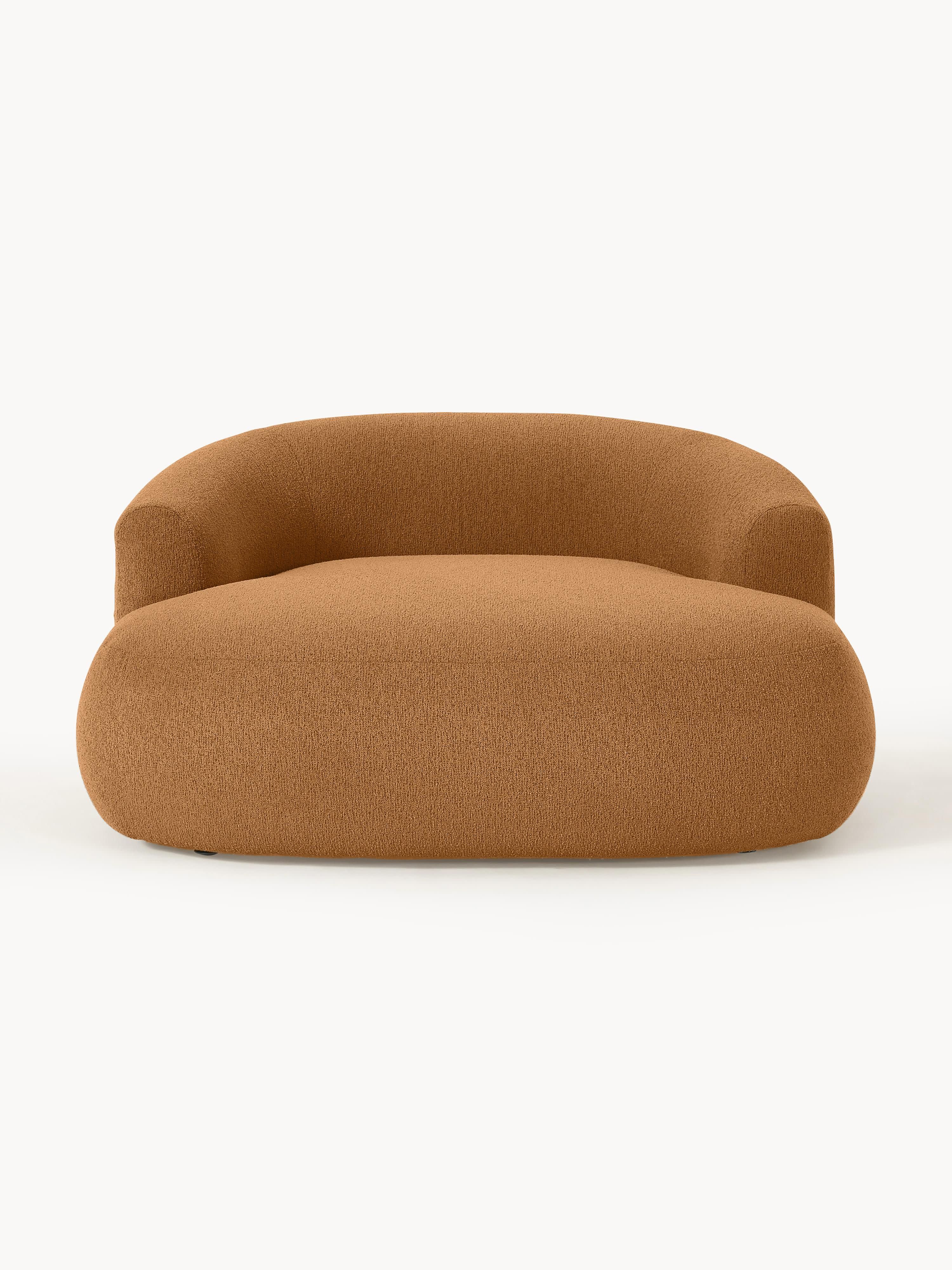 XL bouclé loungefauteuil Sofia