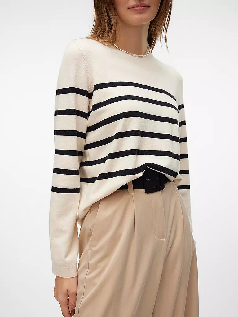 VERO MODA Pullover VMSABA creme