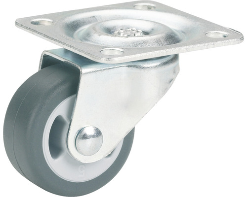 Tarrox transportmaterieel zwenkwiel, tot 15 kg, 25 x 35 x 13 mm