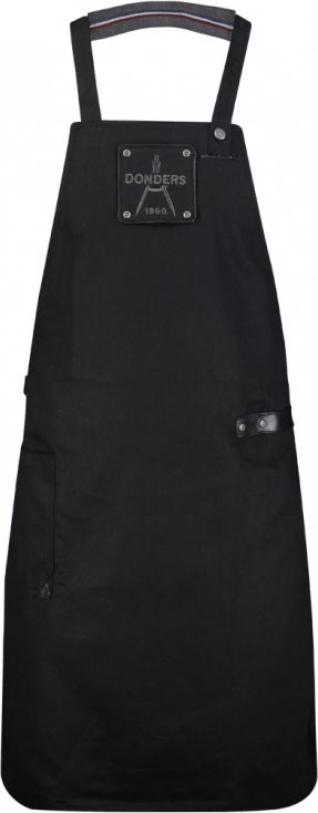 Donders 1860 barbecue schort zwart onesize