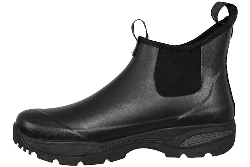 GREEN COMFORT RAIN MEN RUBBERBOOT BLACK GUMMISTØVLE