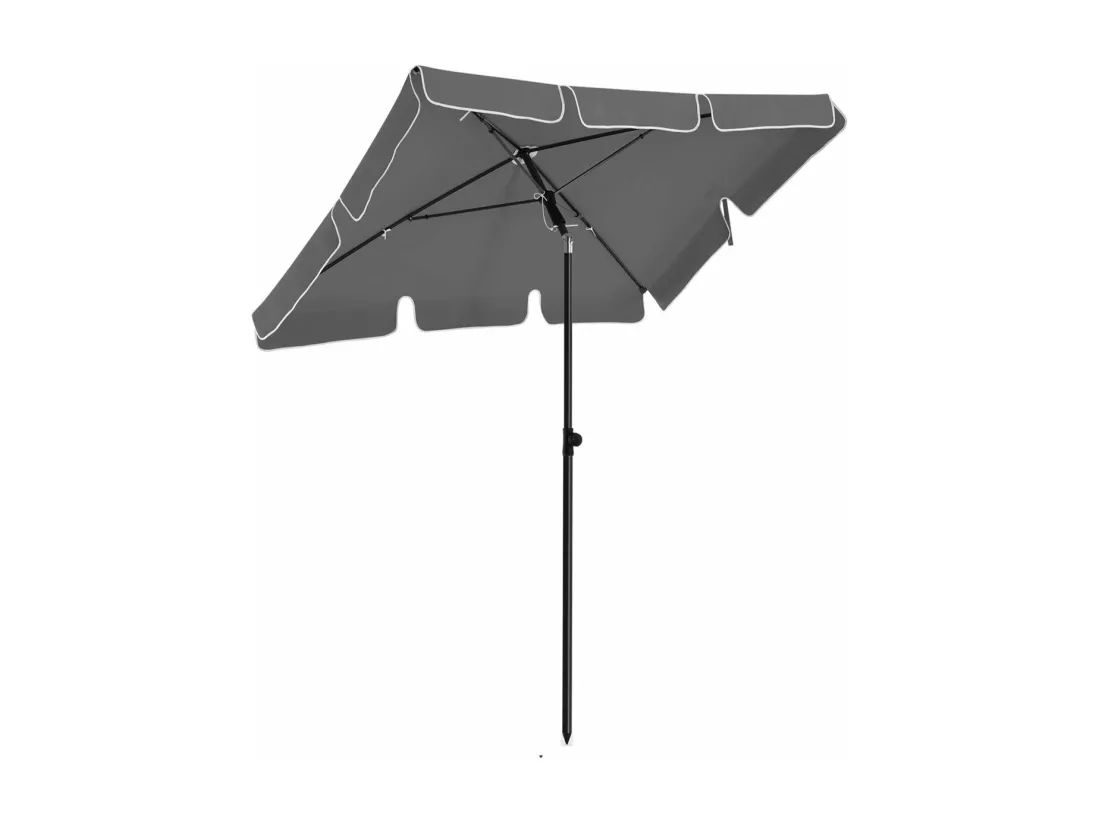Parasol de balcon rectangulaire grise 2 x 1.25 x 2.4 cm 12_0001821
