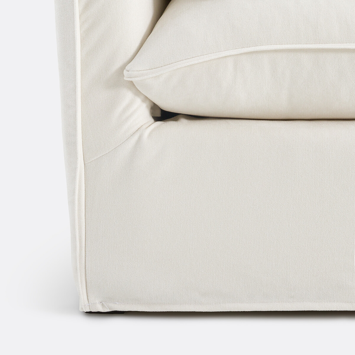 LA REDOUTE INTERIEURS<br>Sleapbank H14 cm, mistura de poliéster, Odna