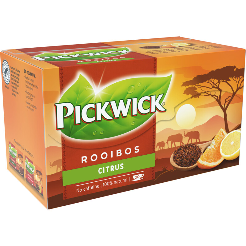 Pickwick Citrus rooibos thee