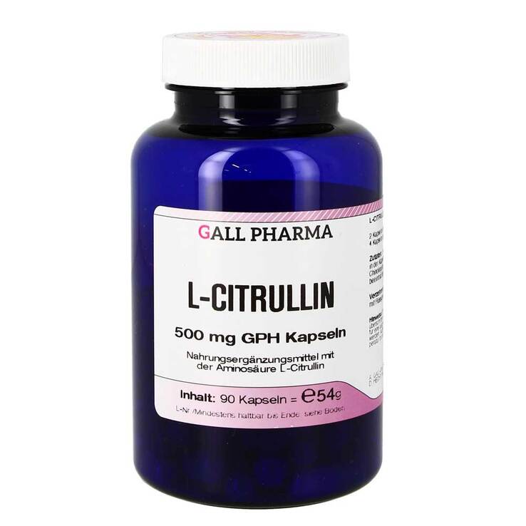 L-Citrullin 500 mg GPH Kapseln, 90 St
