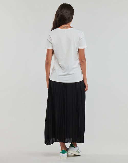 Only - ONLBEATE S/S HEART TOP CS JRS - Beige