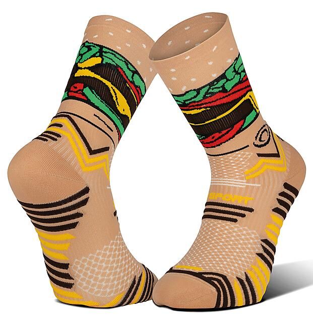 BV SPORT - CHAUSSETTES DE TRAIL TRAIL ULTRA NUTRISOCKS BURGER