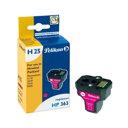 Pelikan Druckerpatrone H25 ersetzt Hewlett Packard HP363 C8772EE, magenta, 3, 5 ml