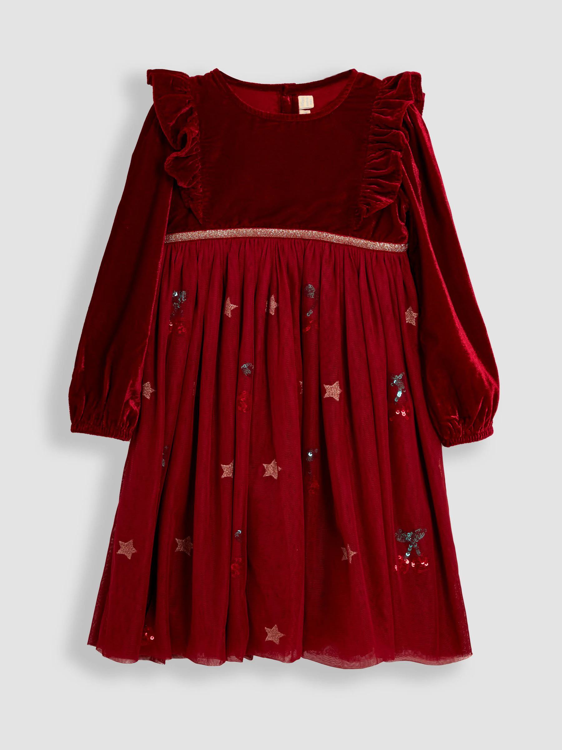 JoJo Maman Bébé Sequin Party Dress