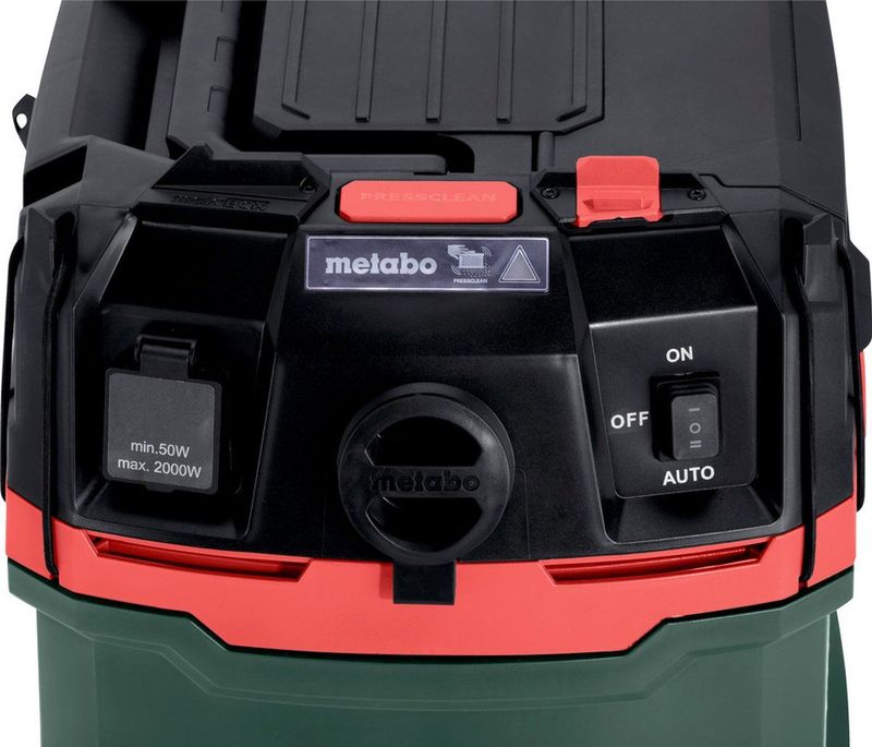 Metabo - ASA 30 H PC - Multifunctionele Stofzuiger - Compact - Stofklasse H
