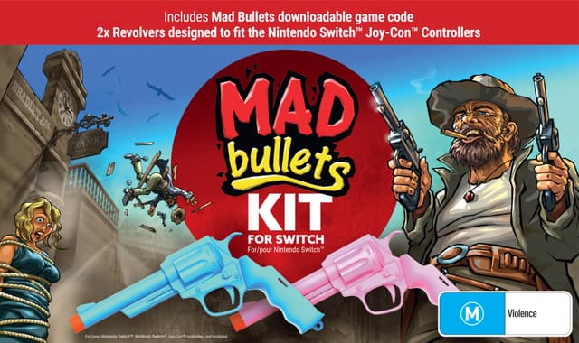 Maxx Tech Switch Mad Bullets sæt