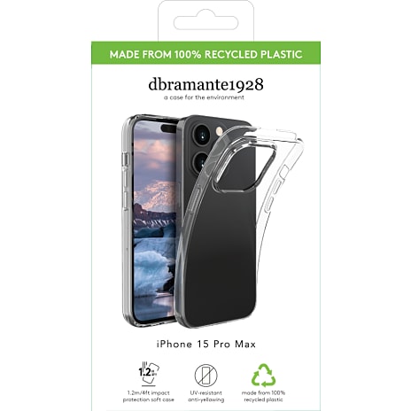 Dbramante iPhone 15 Pro Max cover - transparent