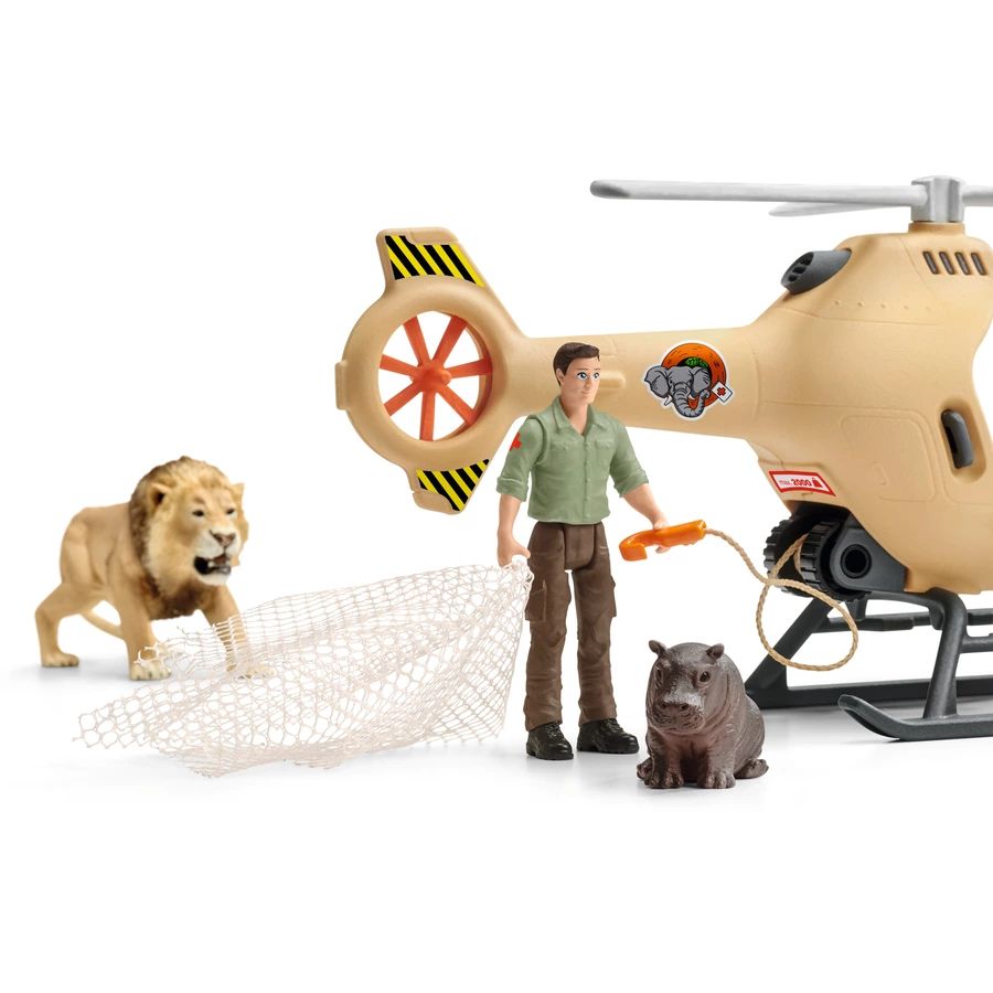 schleich® Helikopter Tierrettung 42476