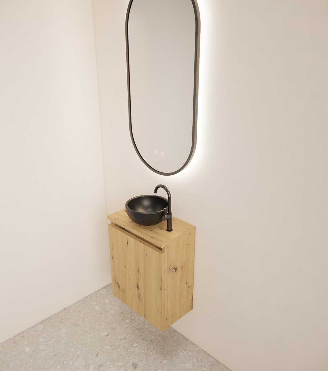 Gliss Design Echo toiletmeubel 40cm evoke eiken