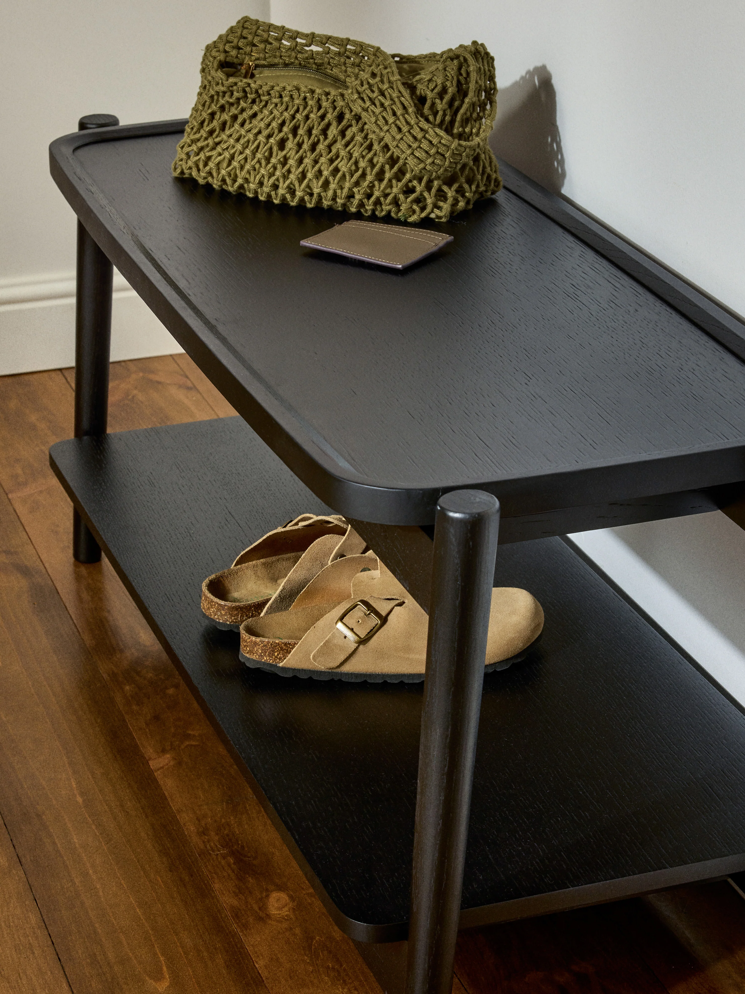 Houten schoenenrek Libby