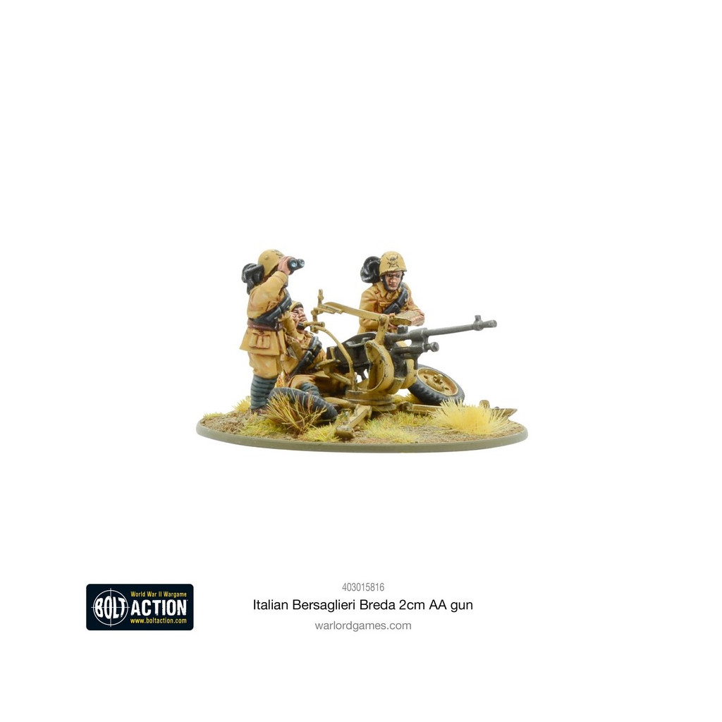 Bolt Action - Italian Bersaglieri Breda 2cm AA gun