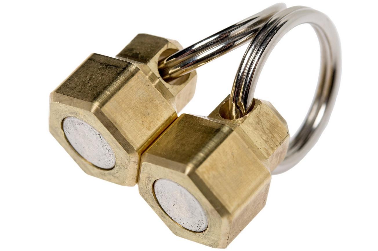 KeyBar Brass MagNut magnetische snelklem