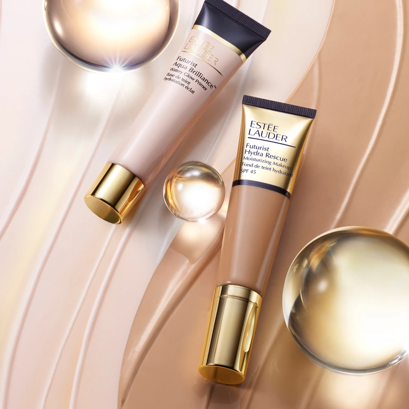 Estee Lauder Futurist Hydra Rescue Moisturizing Makeup SPF 45 35 ml - 5W2 Rich Caramel