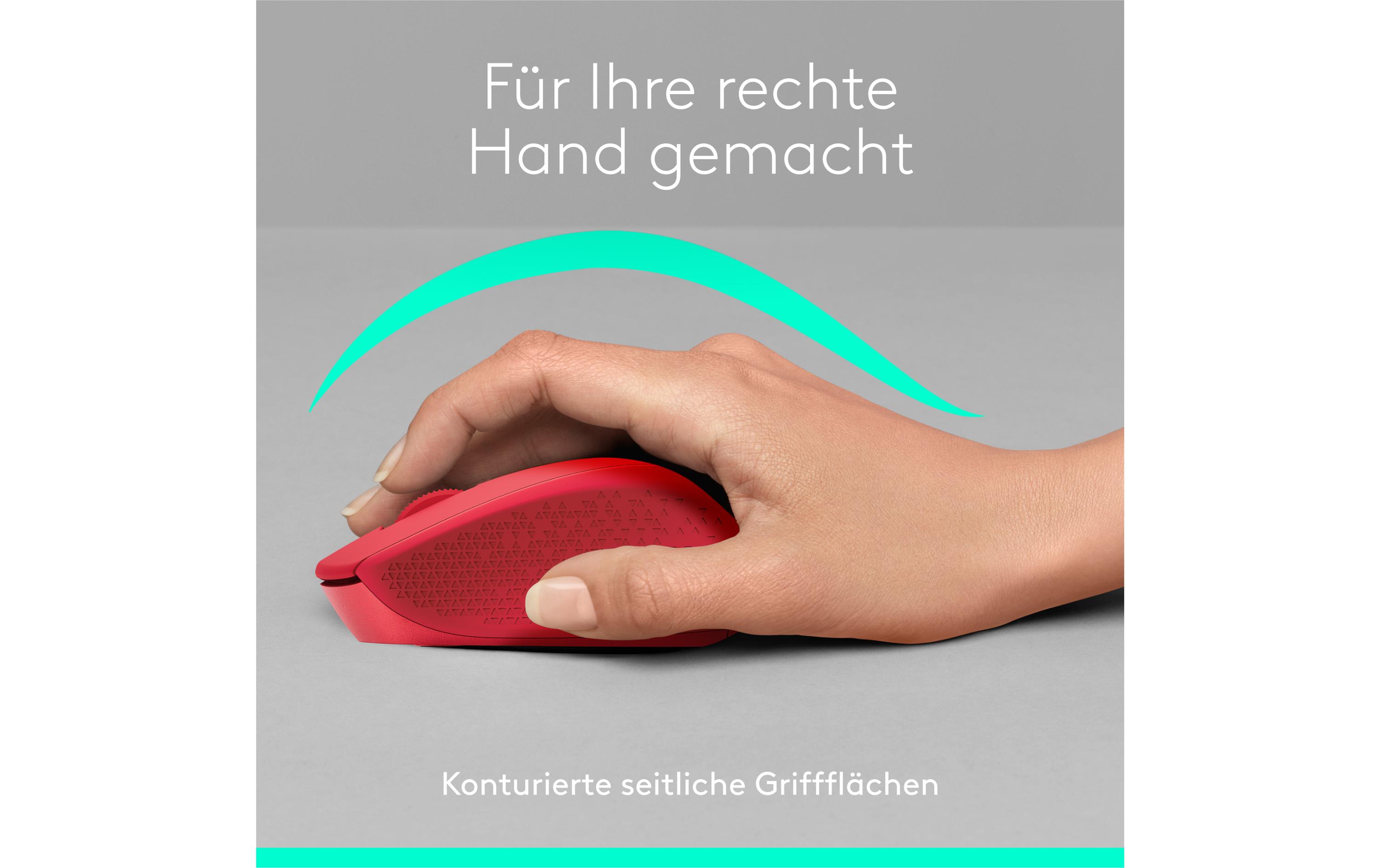 Maus M330 Silent PlusGeräuscharme USB-Funkmaus mit 1000 dpi Optical Tracking