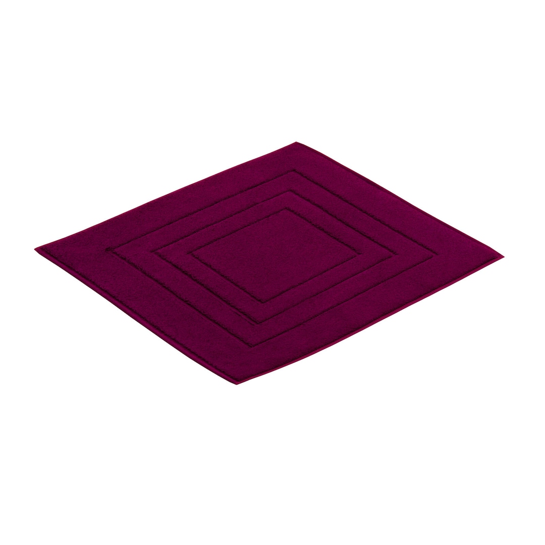 VOSSEN Badteppich FEELING 60 x 60 cm lila