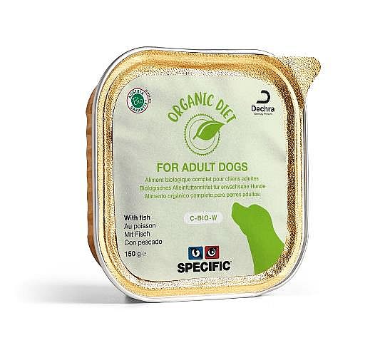 Specific Biologisch C-BIO-W Organic met Vis  Hond 4 x 5 x 300 gram
