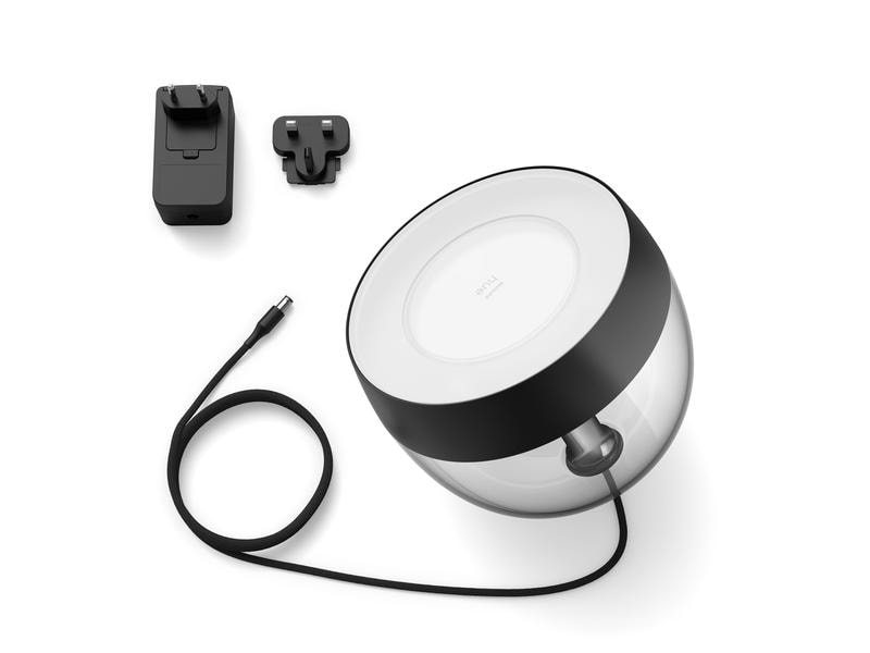 Philips Hue White & Color Ambiance Iris Tischleuchte Schwar Akzentleuchte für einmalige Lichtstimmungen