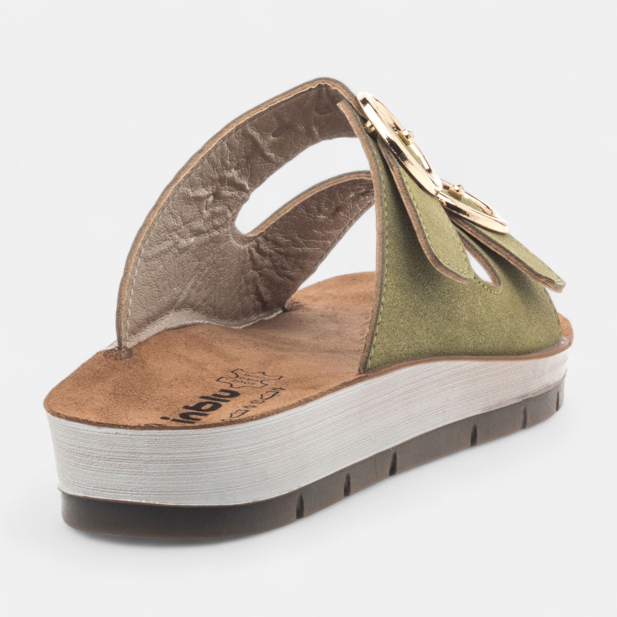 Mules Femme kaki