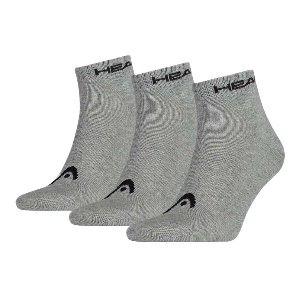 Head x3 Chaussettes Grises Mixte Head 0400