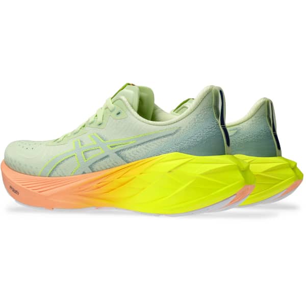 Chaussure running ASICS NOVABLAST 4 PARIS COOL MATCHA/SAFETY YELLOW