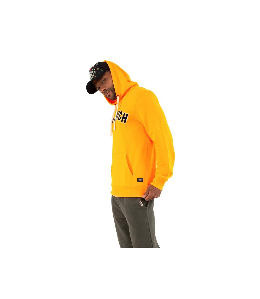 Sweat avec capuche homme molletonné en coton Storm