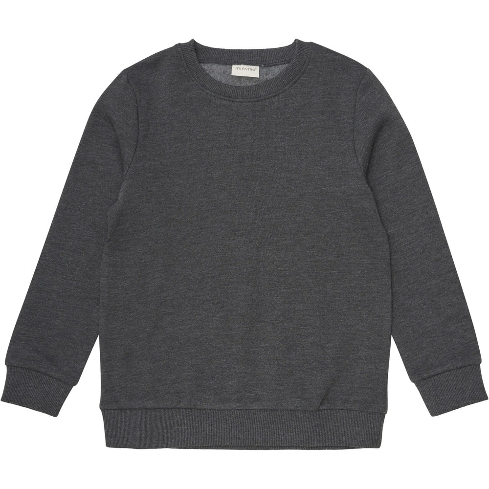 Køb Minymo Dark Gray melange Sweatsæt 2-pak