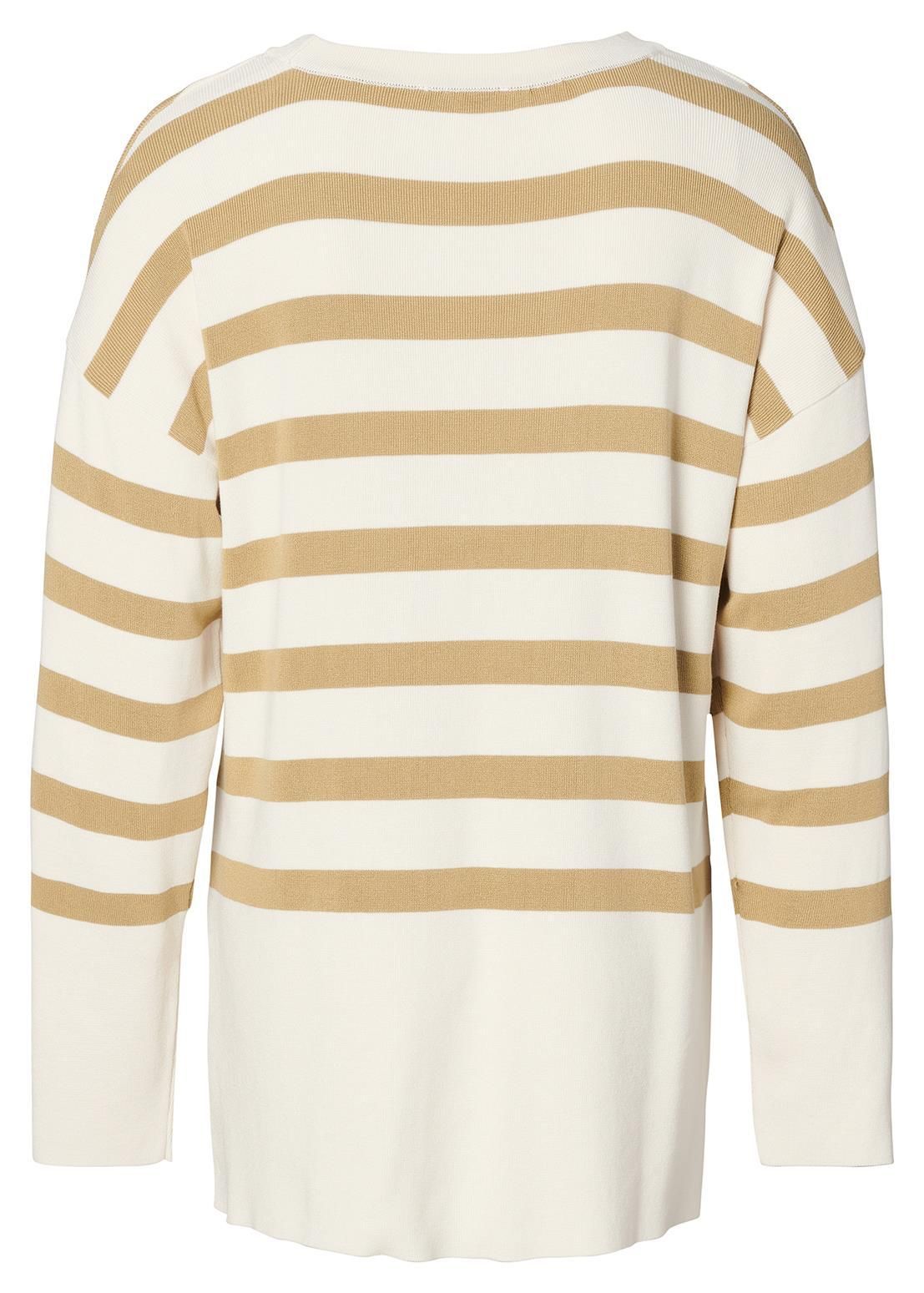 Noppies Maternity Trui met voedingsfunctie Skive - Khaki