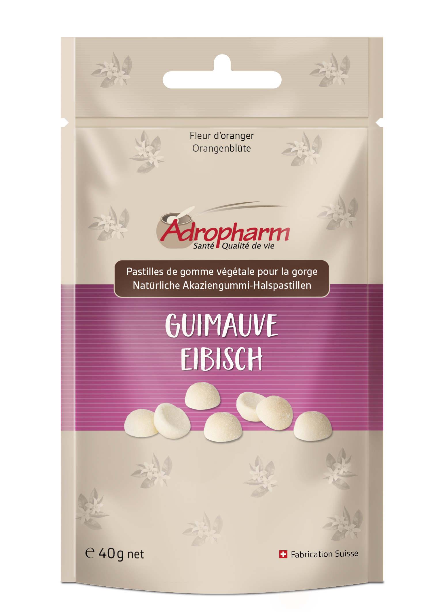 ADROPHARM Eibisch Bonbons weich Btl 40 g